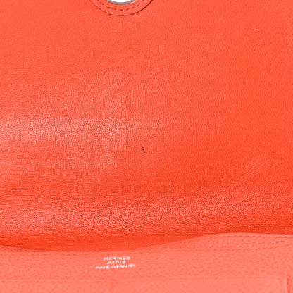 Hermes Togo Dogon Duo Wallet Capucine 10 of 17