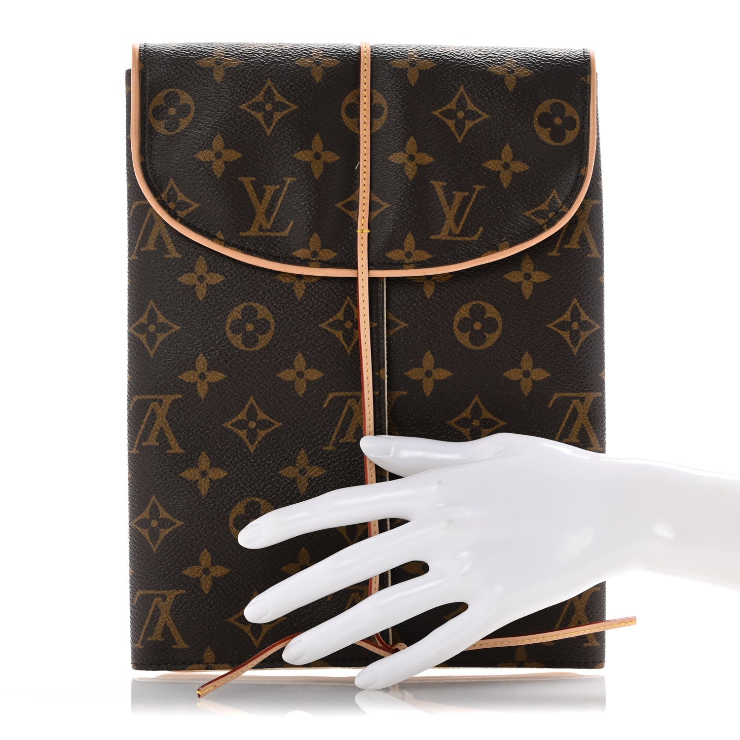 Louis Vuitton Monogram Jewelry Roll Pouch 2 of 9
