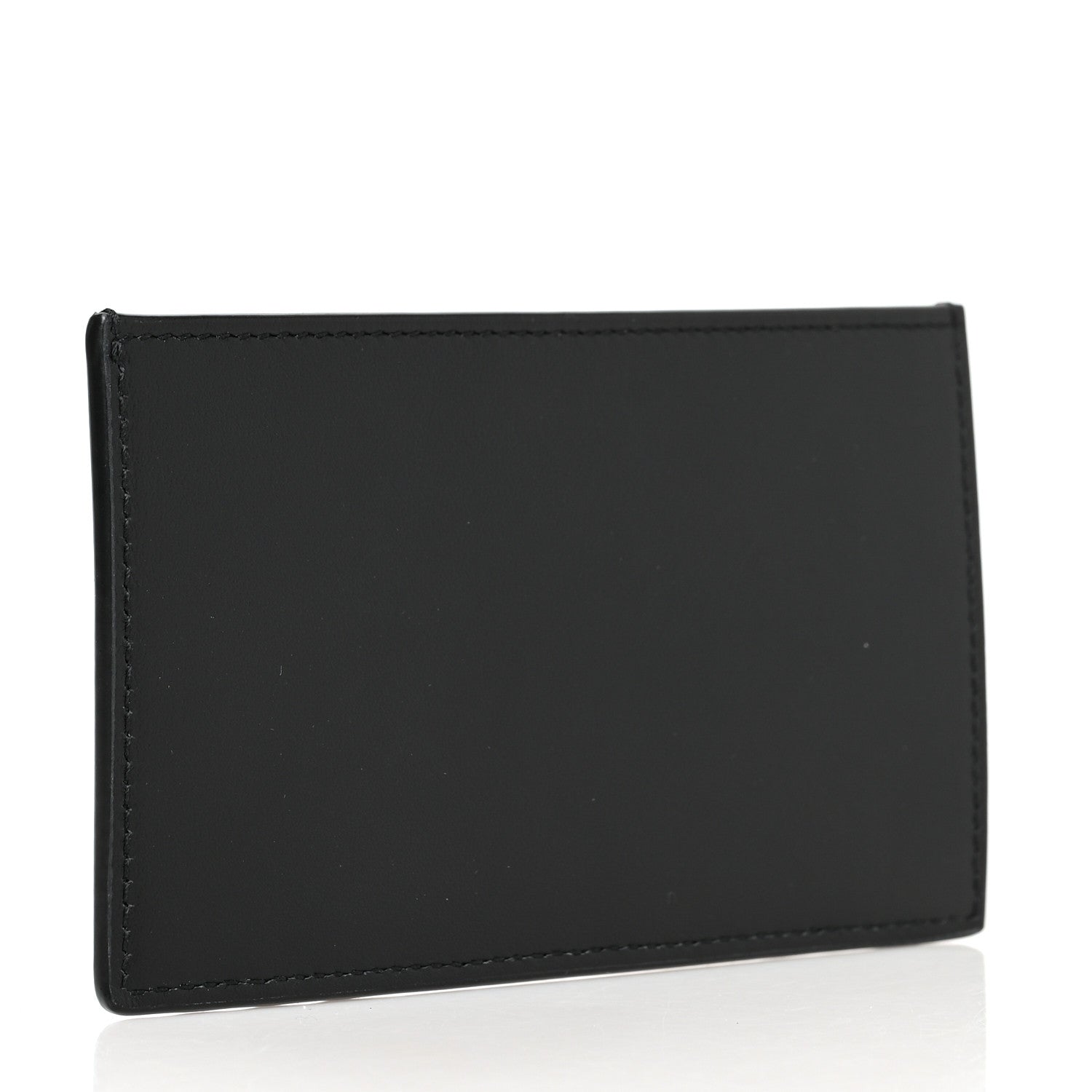 Saint Laurent Calfskin Fragments Card Holder Black 3 of 7