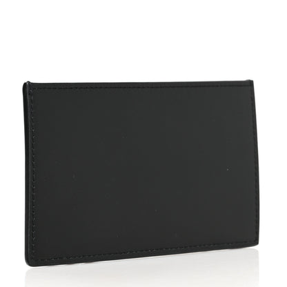 Saint Laurent Calfskin Fragments Card Holder Black 3 of 7