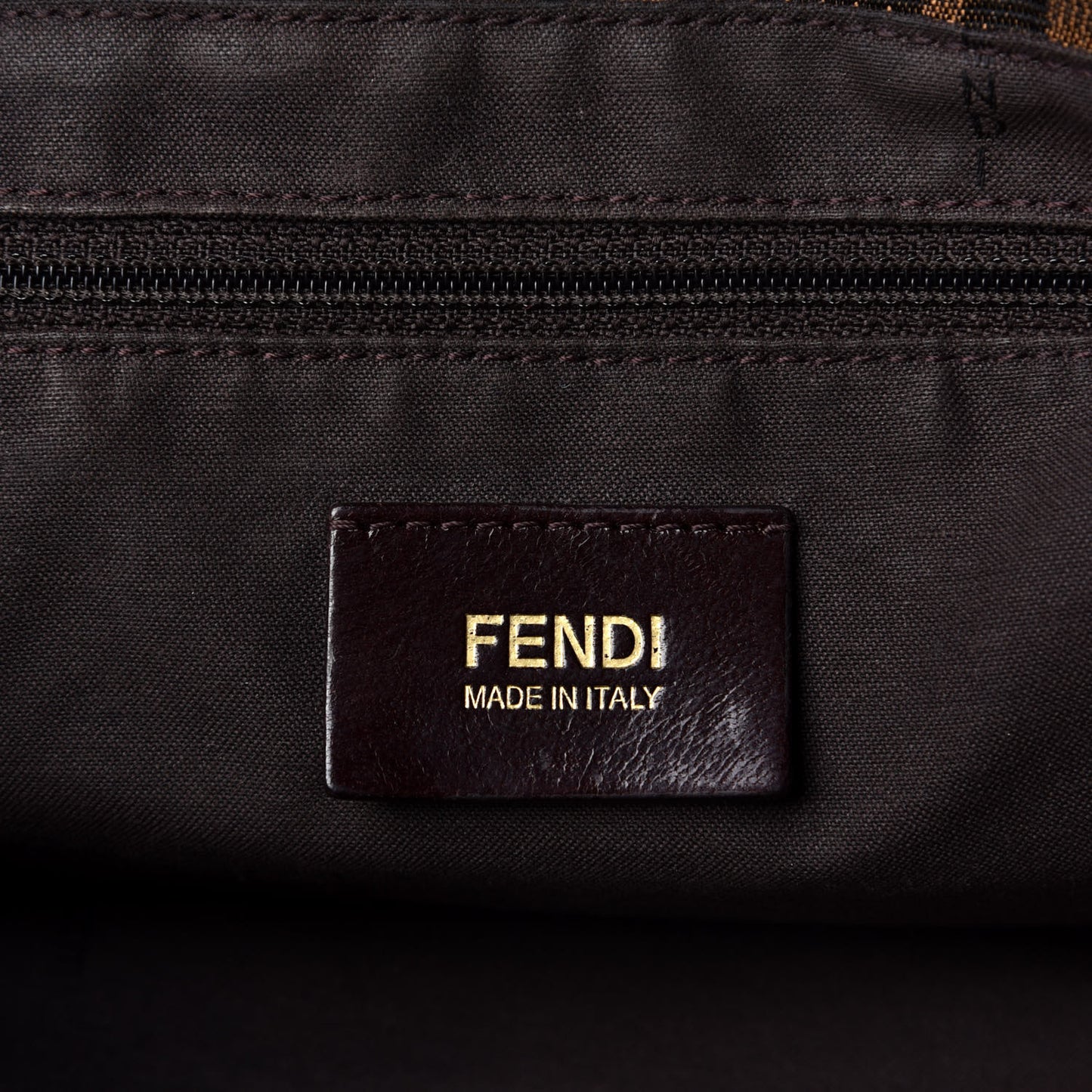 Zucca Patent Mia Shoulder Flap Tobacco
