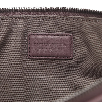 Bottega Veneta Nappa Intrecciato Elaphe Flat Zip Billetto Pouch Watteau 6 of 8