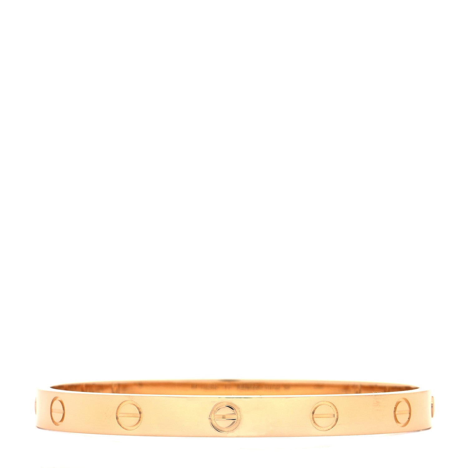 Cartier 18K Yellow Gold LOVE Bracelet 17 1 of 7