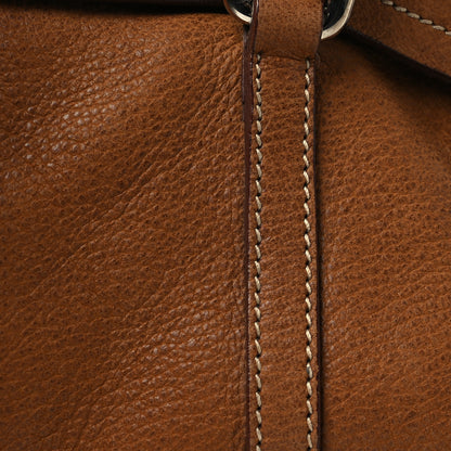 Prada Vitello Foldover Pushlock Flap Shoulder Bag Sughero 9 of 16