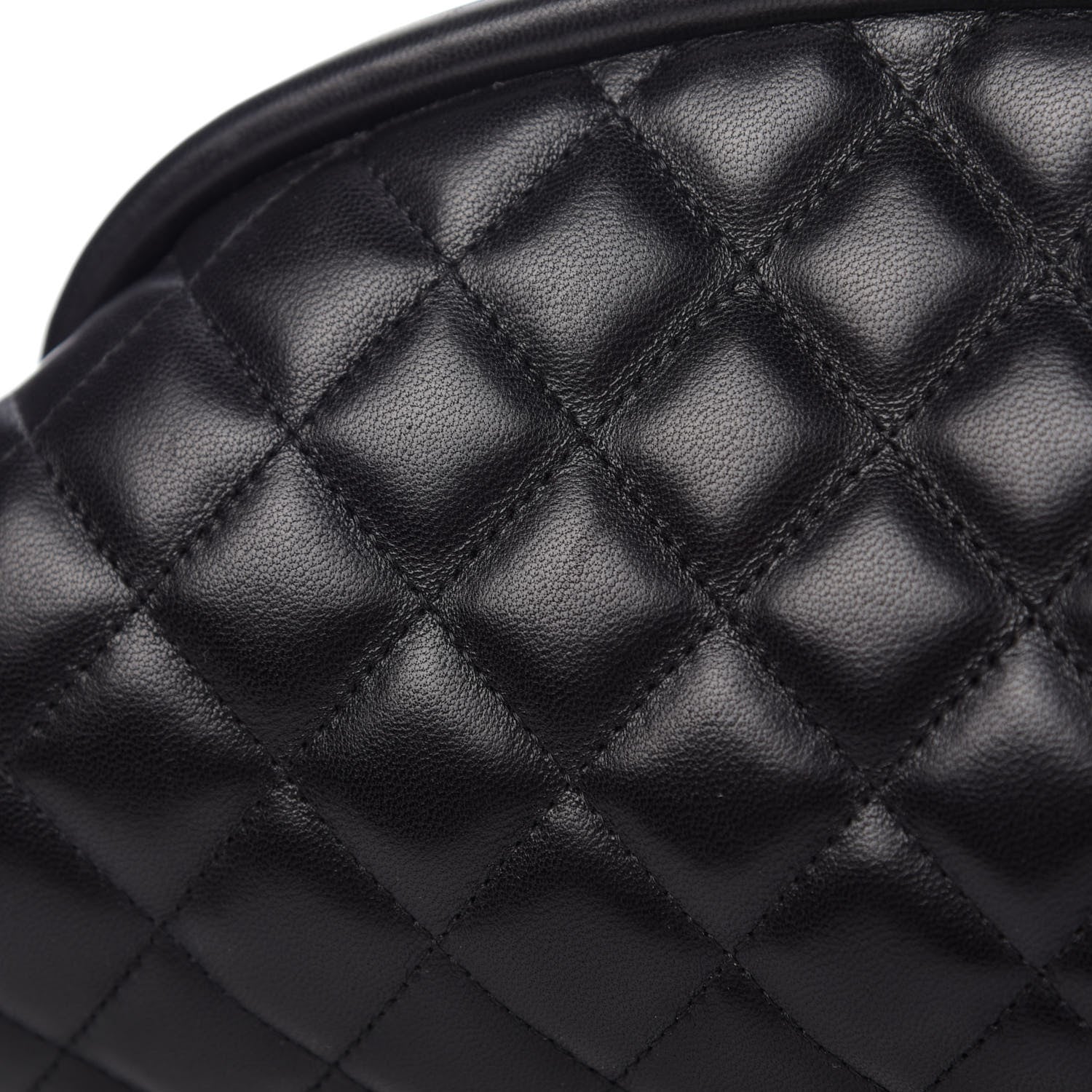 Chanel Lambskin Quilted Timeless Clutch Black 9 of 11