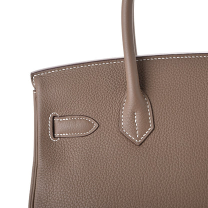 Hermes Togo Birkin 30 Etoupe 11 of 38