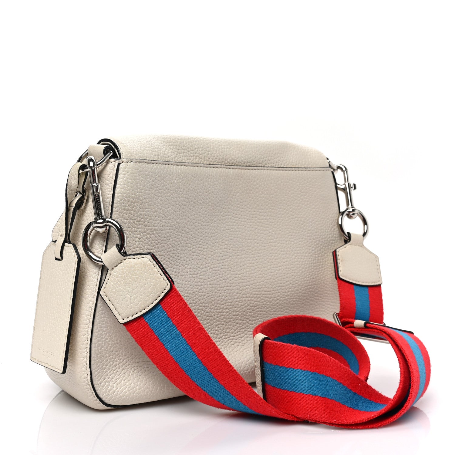 Marc Jacobs Calfskin Empire City Messenger Crossbody Beige 3 of 8