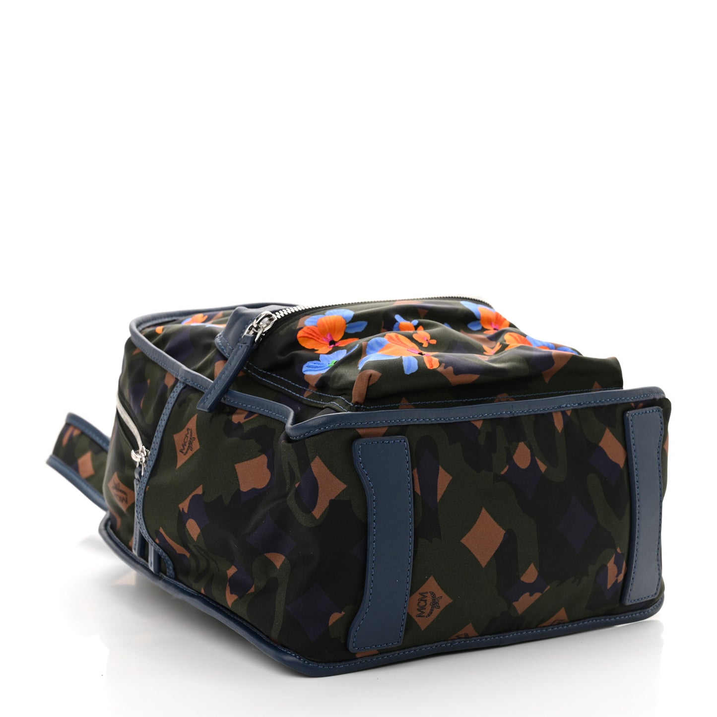 Nylon Floral Camo Dieter Backpack Loden Green
