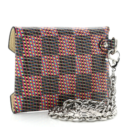 Louis Vuitton Damier LV Pop Kirigami Necklace Rose 2 of 9