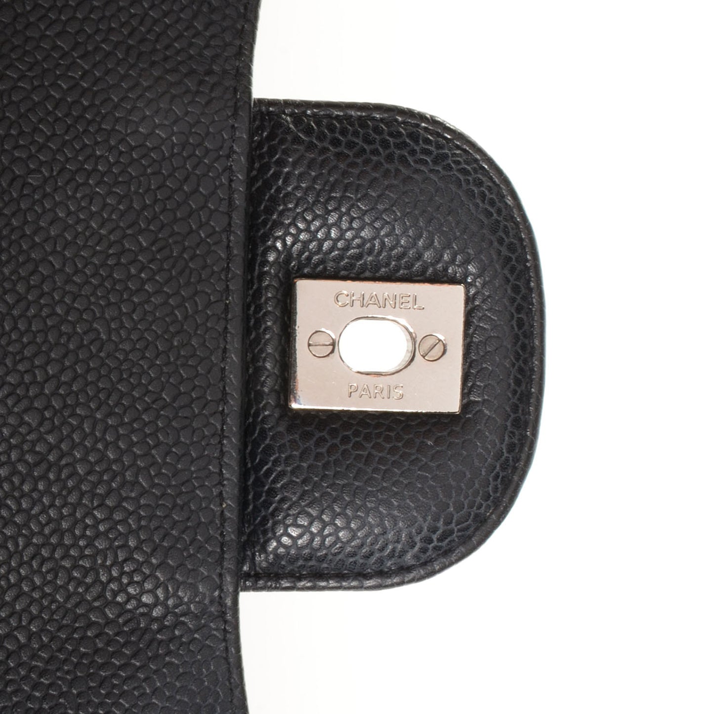 Caviar Maxi Single Flap Black