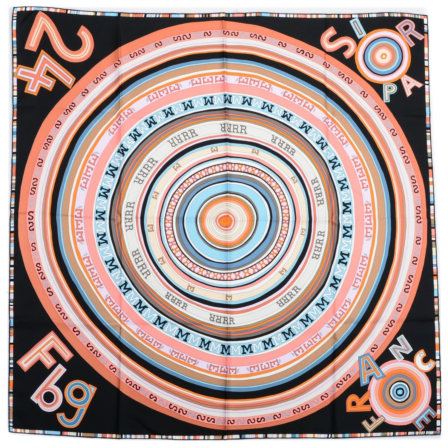 Hermes Silk Tohu Bohu Scarf 90 2 of 4