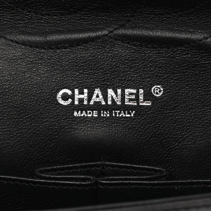 Chanel Patent Quilted Jumbo Double Flap Black 6 of 11