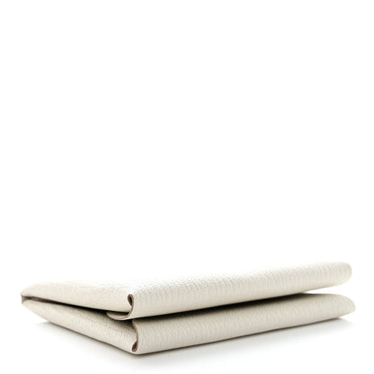 Hermes Chevre Mysore Calvi Duo Card Case Mushroom 4 of 9