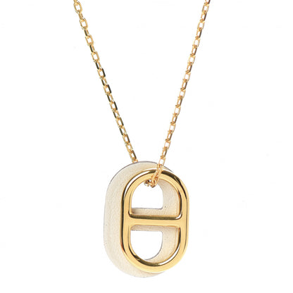Hermes Swift O'Maillon Pendant Necklace Nata 4 of 7