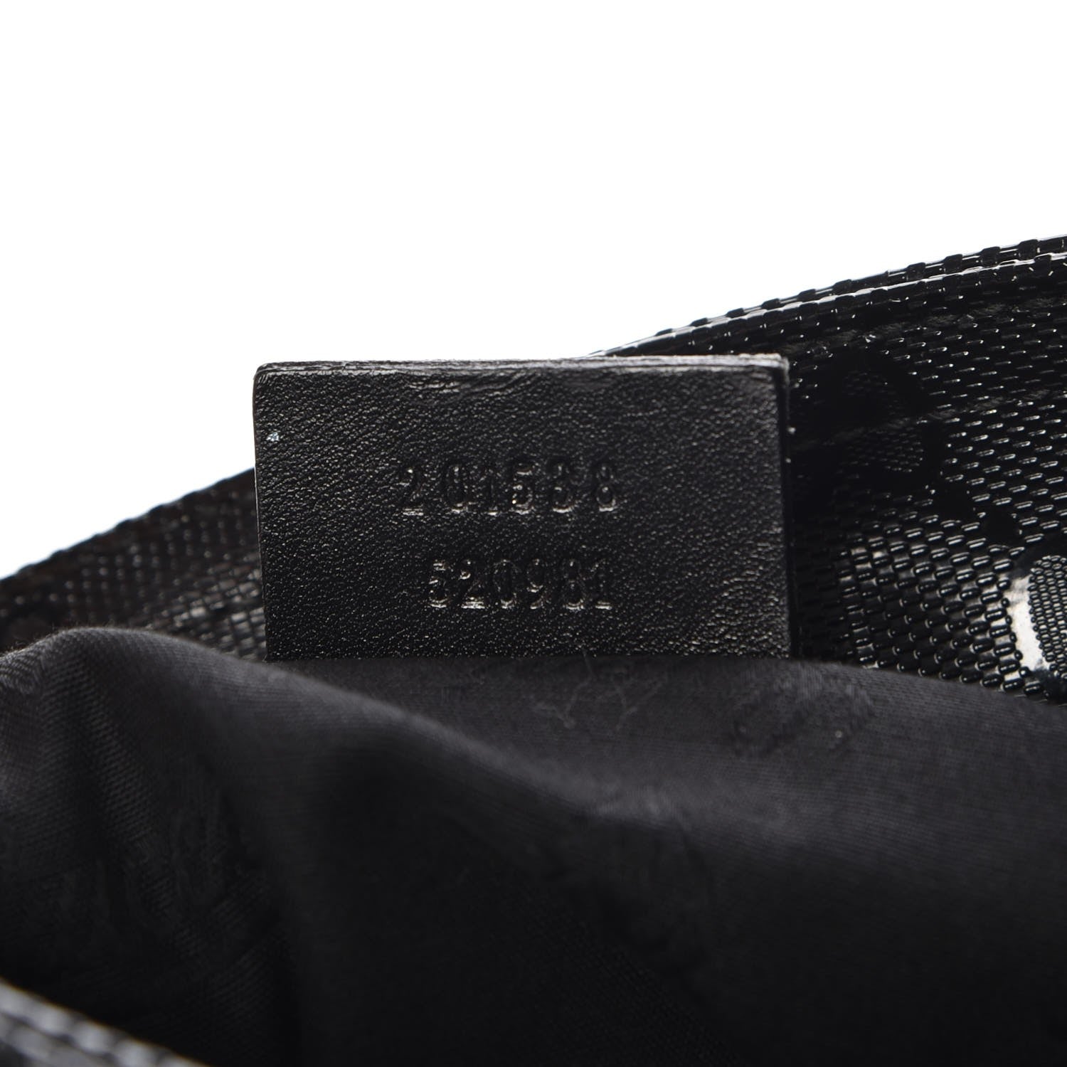 Gucci Imprime Monogram Small Flat Messenger Bag Black 7 of 7