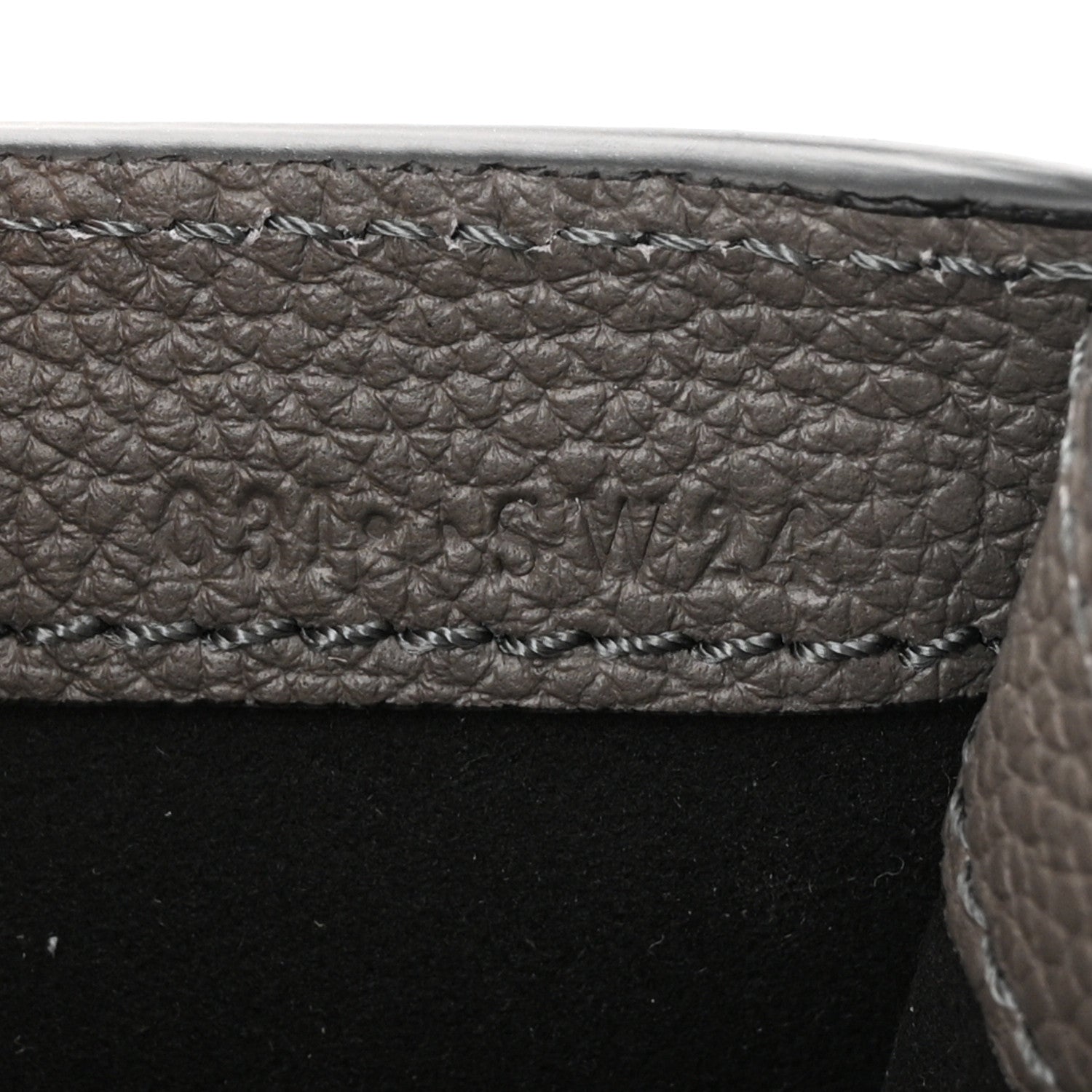 Tom Ford Grained Calfskin Mini T Clasp Tara Bag On Strap Graphite 7 of 10