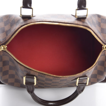 Louis Vuitton Damier Ebene Speedy Bandouliere 30 6 of 8