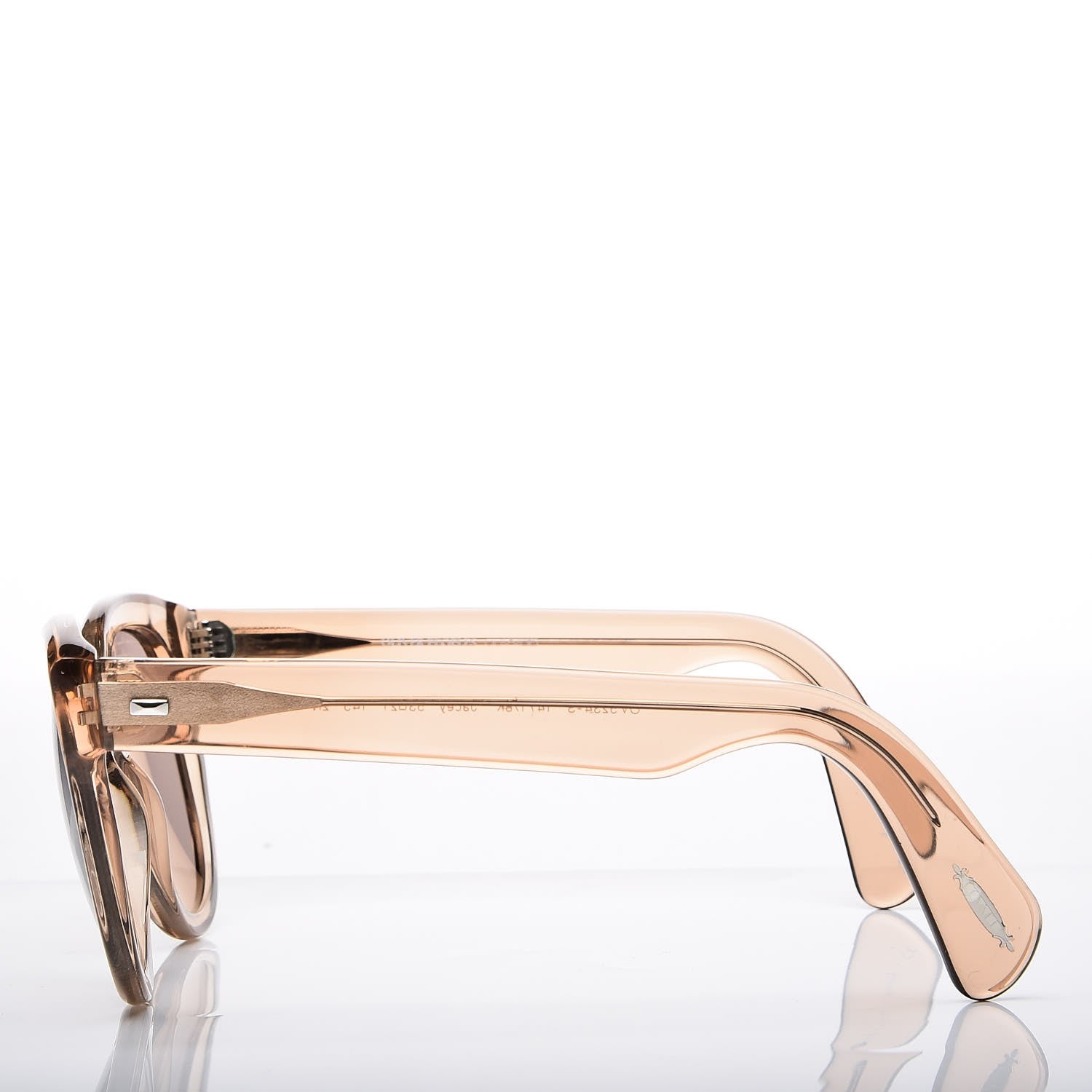 Oliver Peoples Jacey Mirror Sunglasses Beige 3 of 9