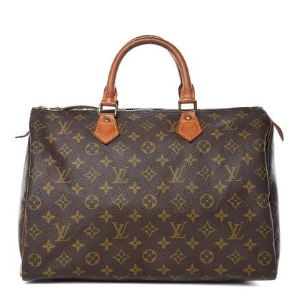 Louis Vuitton Monogram Speedy 35 1 of 21