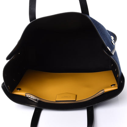 Givenchy Denim Medium Logo Bond Shopper Tote Blue 4 of 4