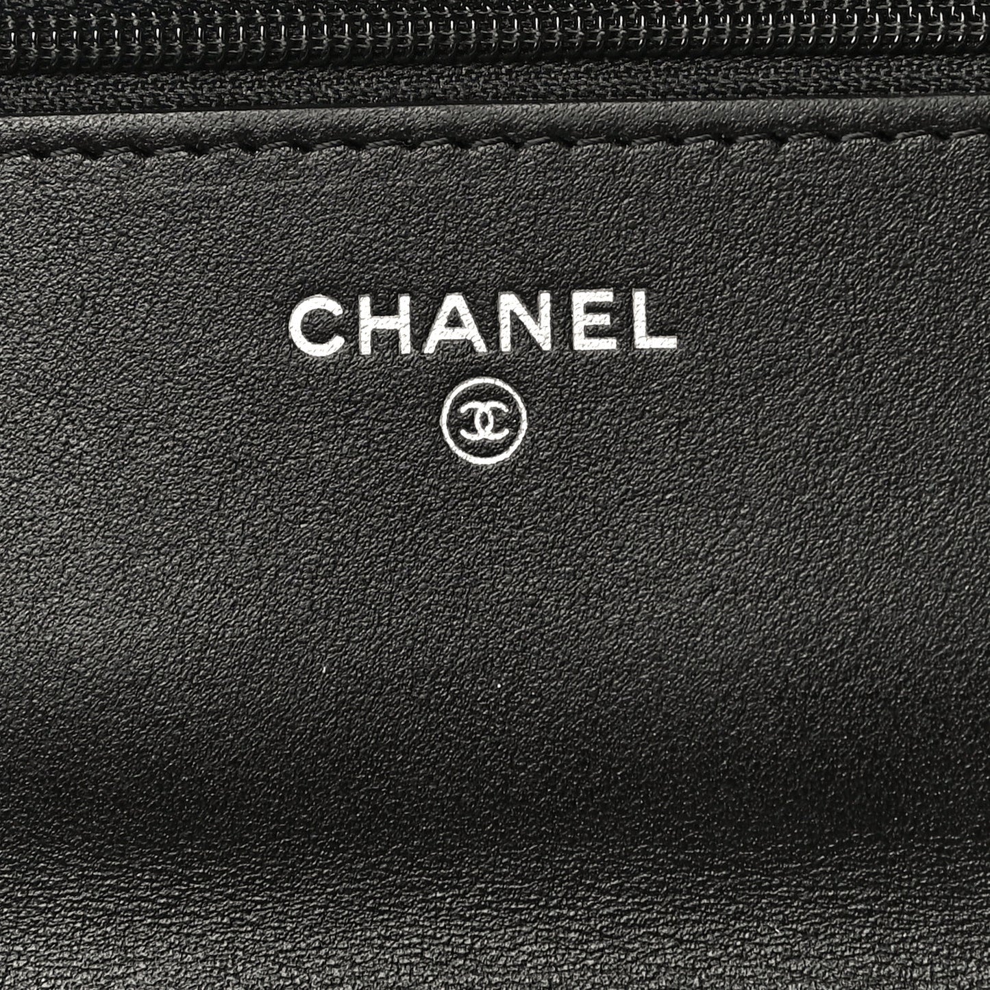 Aged Calfskin Quilted Reissue Wallet On Chain WOC Black