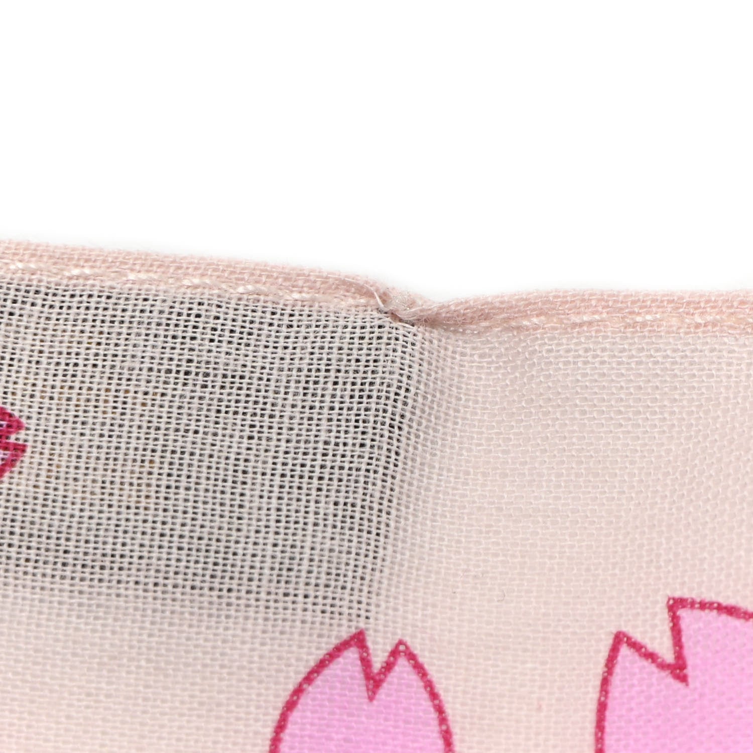 Louis Vuitton Cotton Monogram Cherry Blossom Square Scarf Pink 5 of 5
