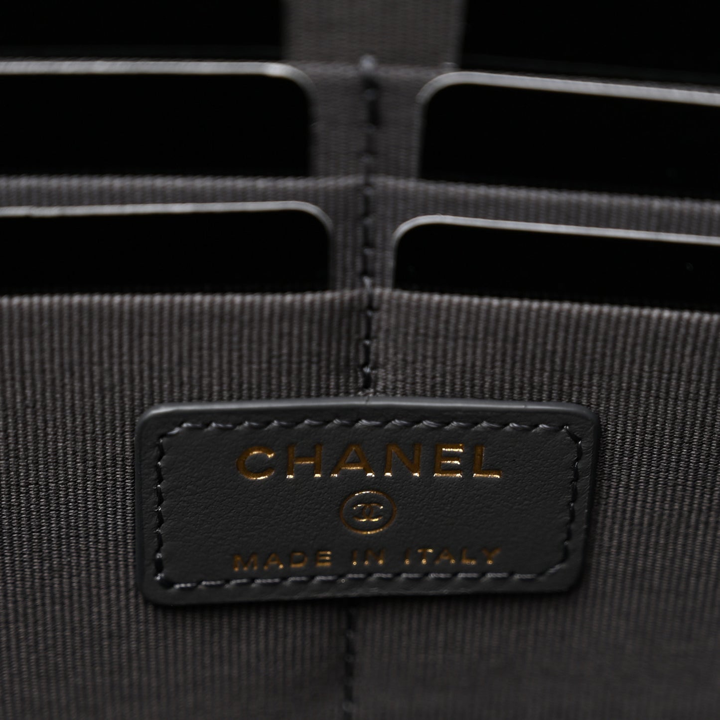Caviar Quilted Large Flap Zip Clutch Grey
