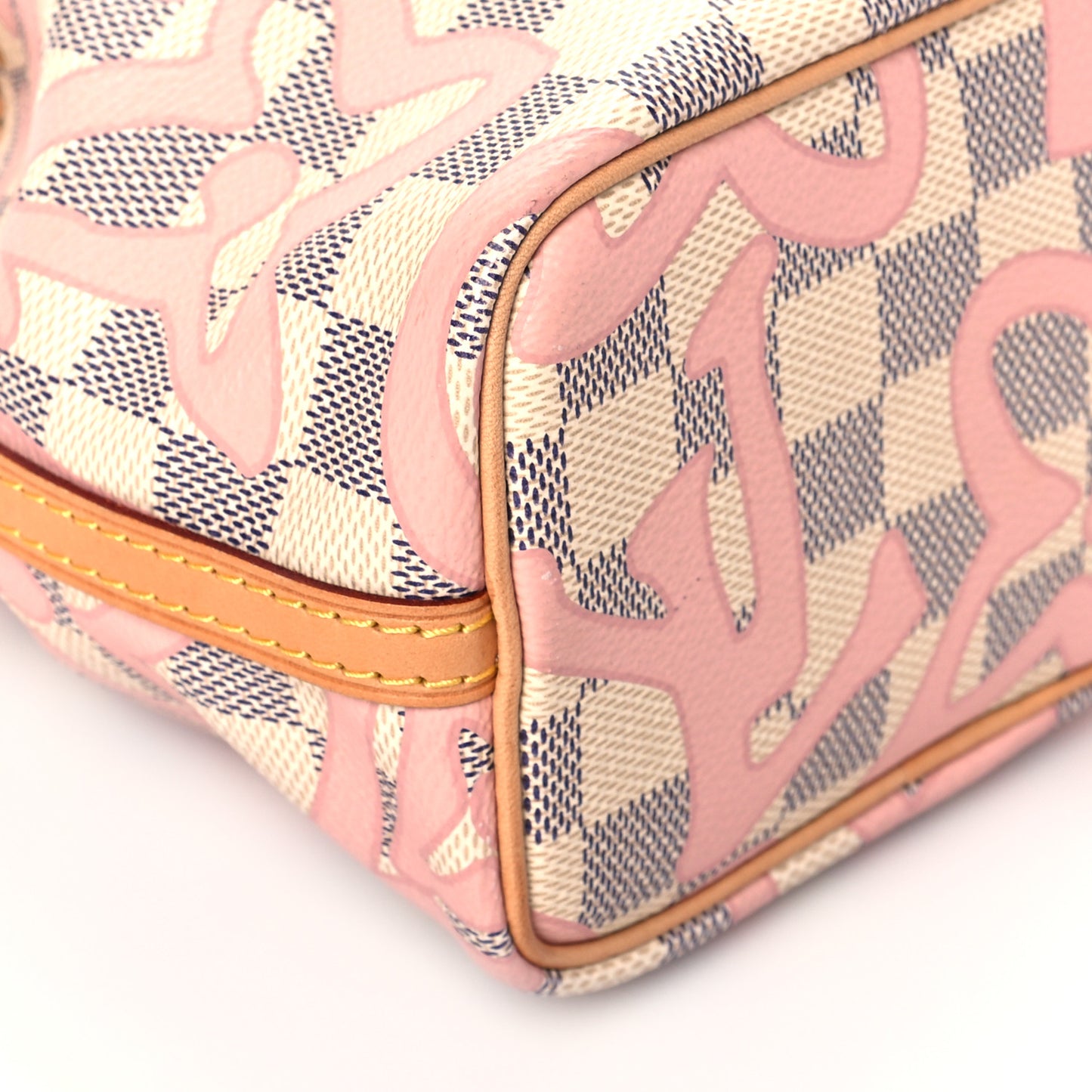 Damier Azur Tahitienne Nano Noe Rose Ballerine