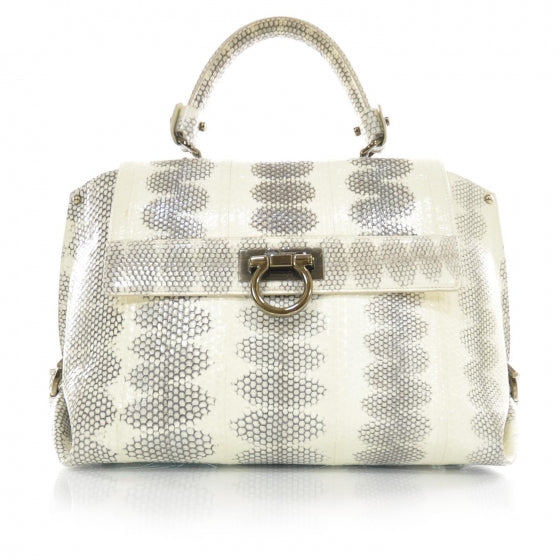 SALVATOREFERRAGAMOSnakeskinSofia