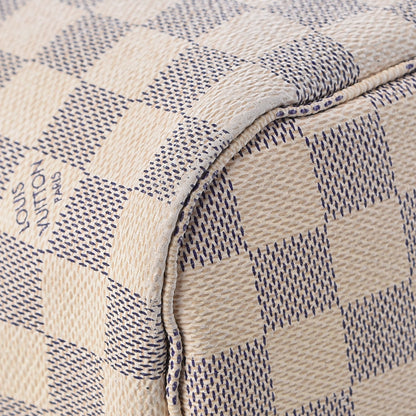 Louis Vuitton Damier Azur Neverfull MM 18 of 19