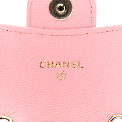 Chanel Caviar Quilted Mini Chain Belt Bag Light Pink 6 of 11