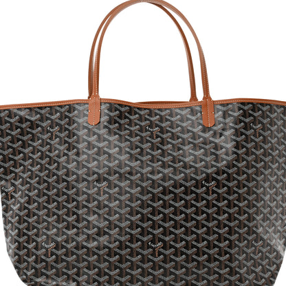 Goyard Goyardine Saint Louis GM Black Gold 9 of 11