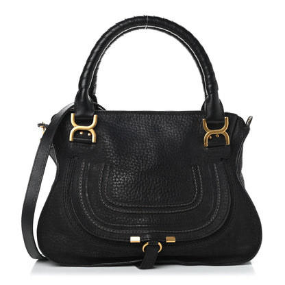 Chloe Calfskin Medium Marcie Satchel Black 1 of 7
