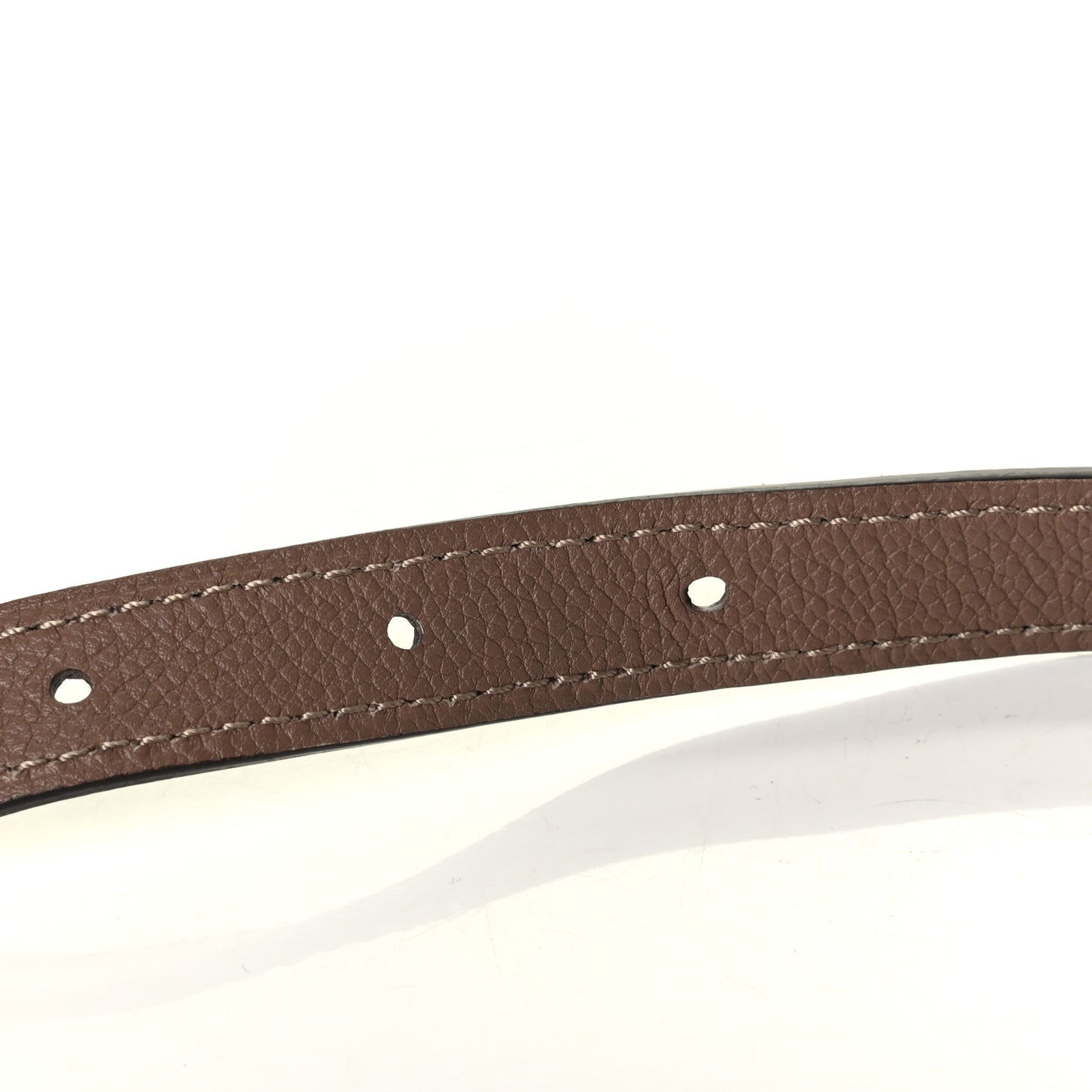 Calfskin Melie Adjustable Strap Taupe Glace