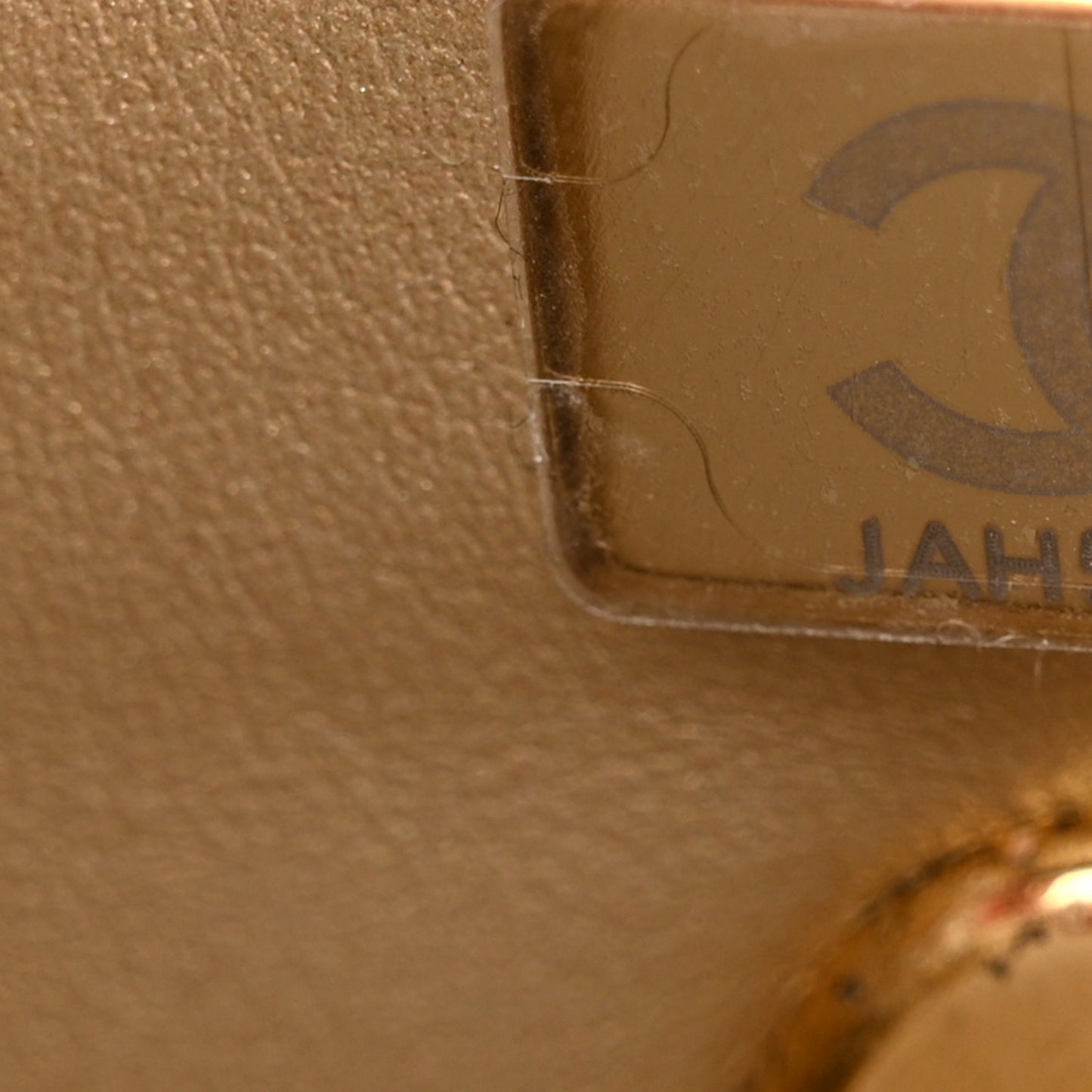 Shiny Calfskin Quilted Mini Coco Chain Gold Handle Flap White