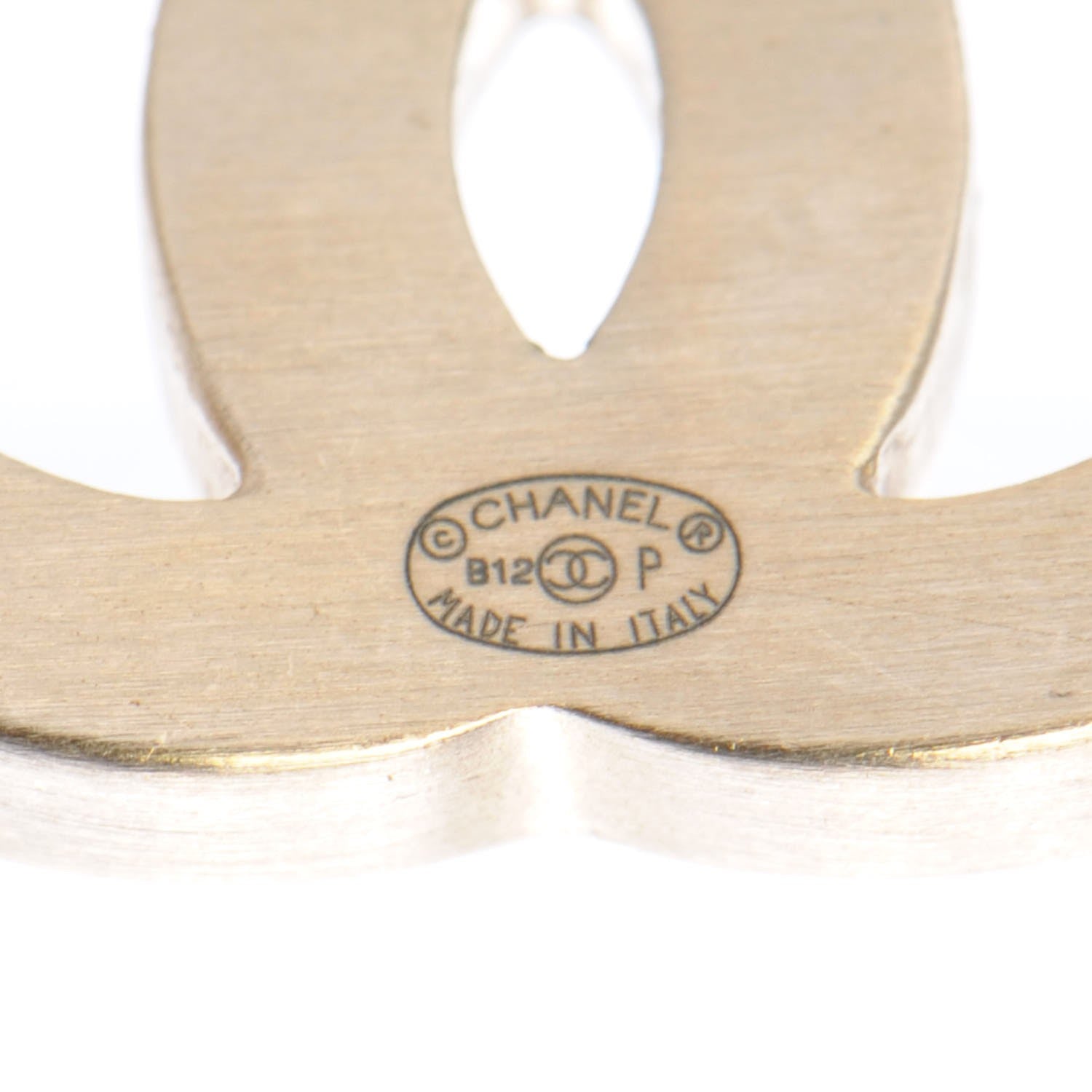 Chanel Lambskin CC Earrings Black 6 of 8
