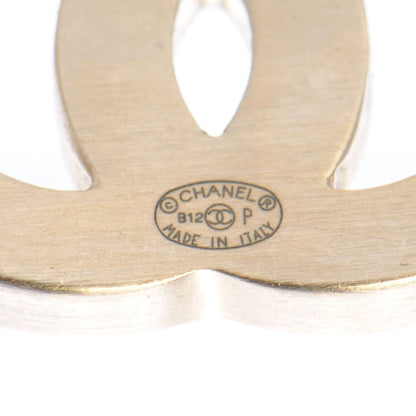 Chanel Lambskin CC Earrings Black 6 of 8