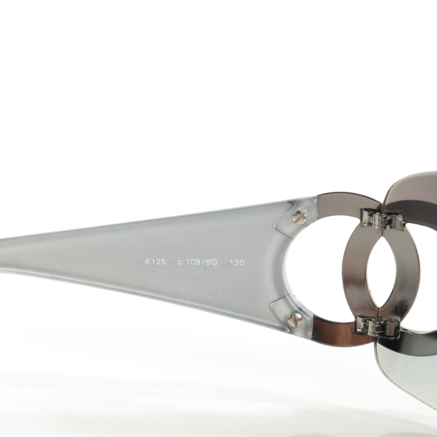 Frameless CC Logo Sunglasses 4125 Black