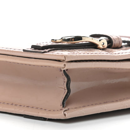 Gucci Patent Microguccissima Mini Nice Wallet Nude 9 of 9