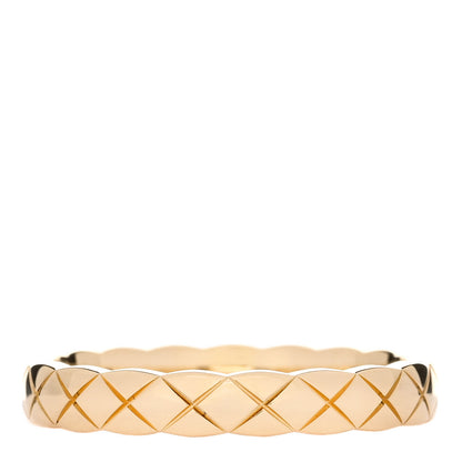 Chanel 18K Yellow Gold Mini Coco Crush Ring 54 6.75 3 of 5