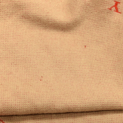 Burberry Cashmere Logo Triangle Fringe Cape Scarf Scarf Camel Red 4 of 4