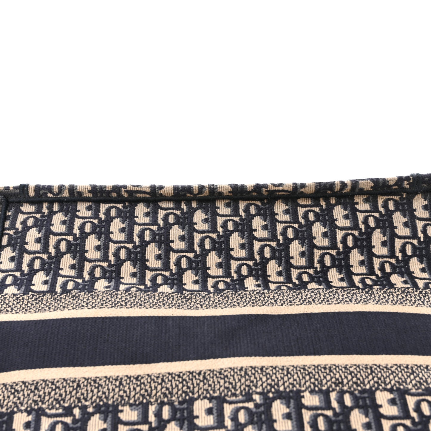 Oblique Medium Book Tote Blue Multicolor