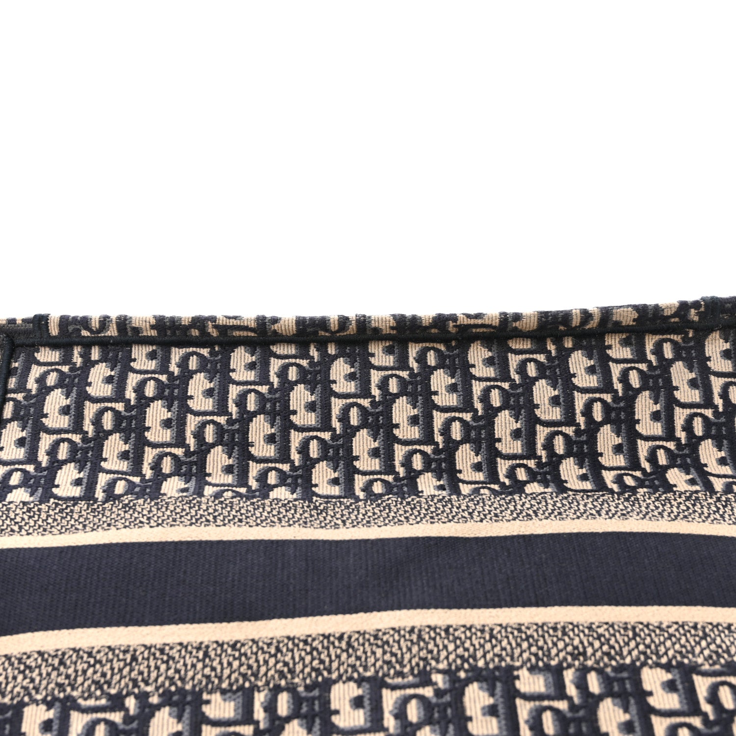 Christian Dior Oblique Medium Book Tote Blue Multicolor 16 of 16