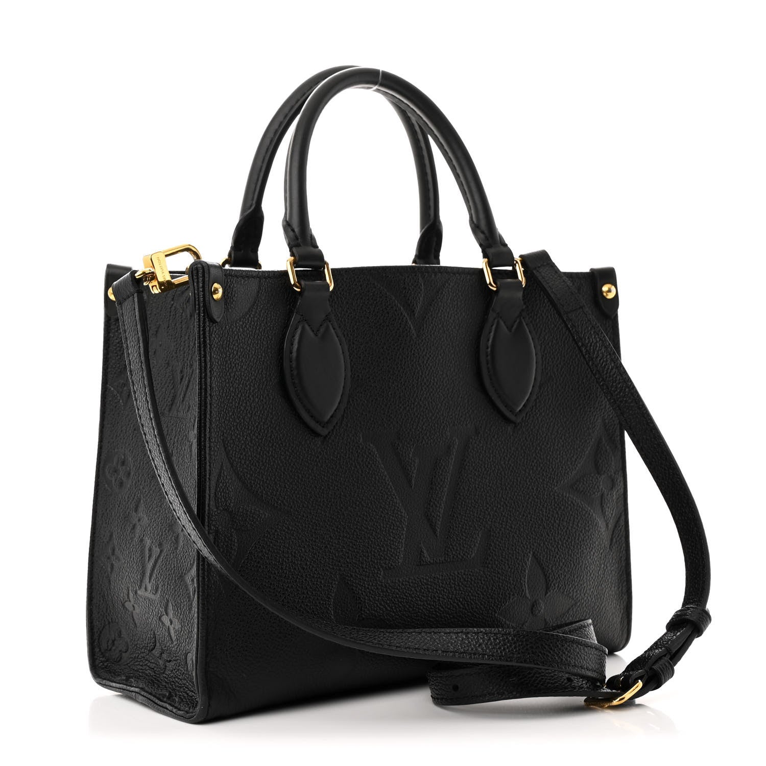 Louis Vuitton Empreinte Monogram Giant Onthego PM Black 3 of 9