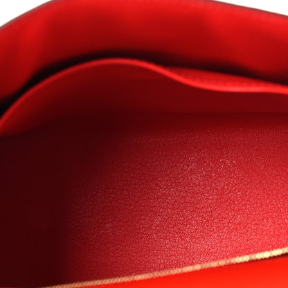 Hermes Epsom Kelly Sellier 25 Rouge De Coeur 5 of 10
