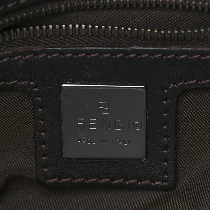 Fendi Zucchino Baguette Mogano Panna Brown 6 of 9