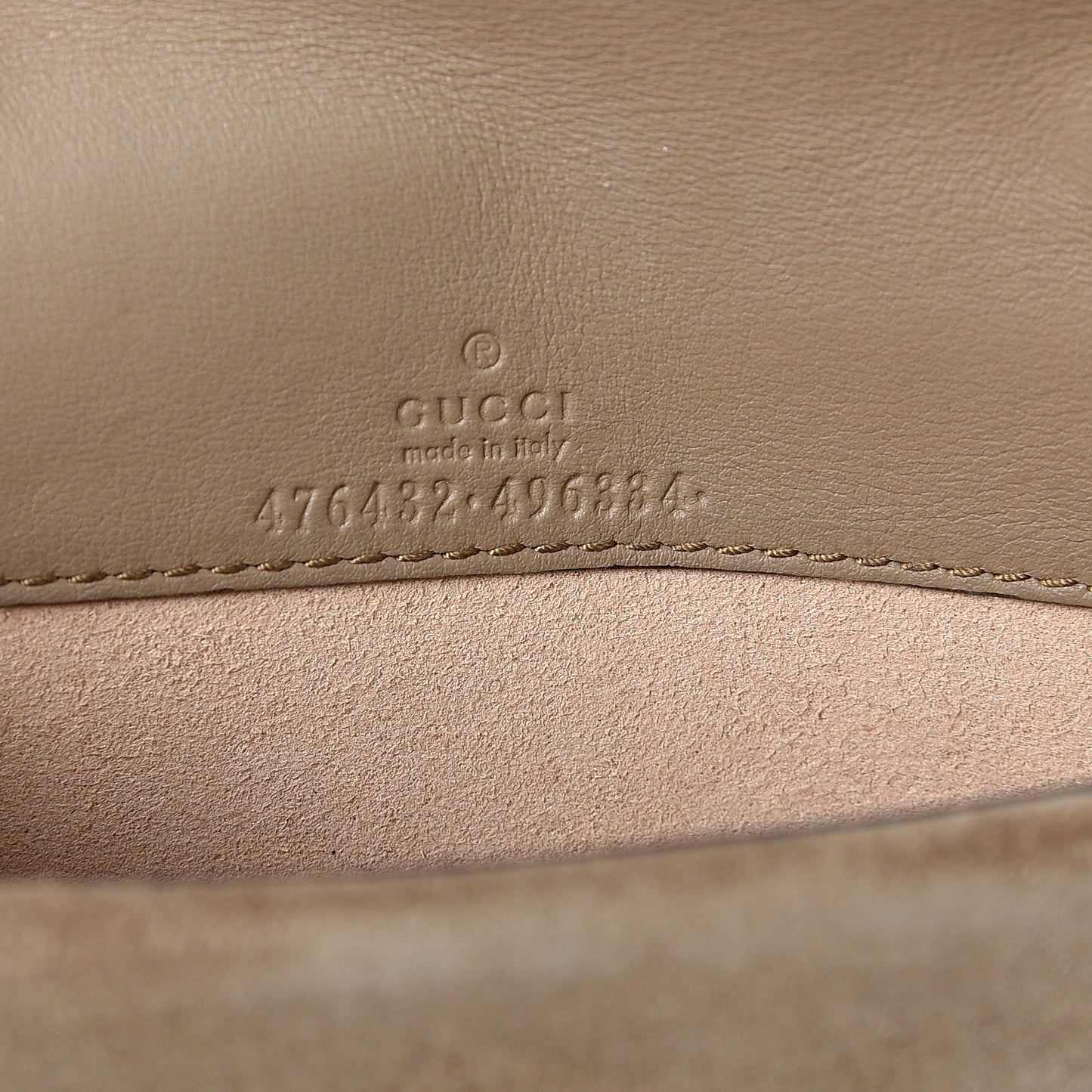 GG Supreme Monogram Super Mini Dionysus Shoulder Bag Taupe