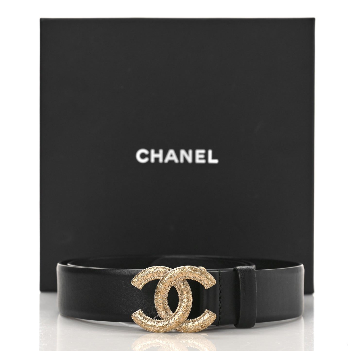 Lambskin CC Belt 85 34 Black