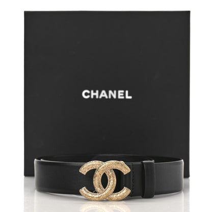 Chanel Lambskin CC Belt 85 34 Black 6 of 6