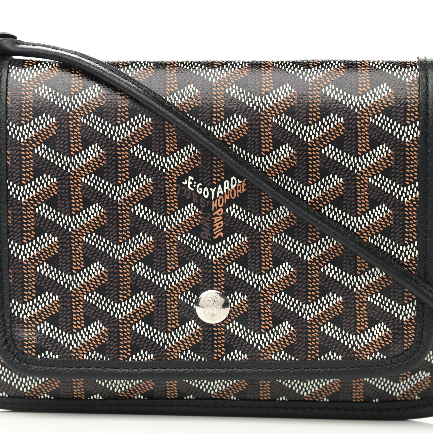 Goyard Goyardine Plumet Wallet Clutch Black 7 of 9